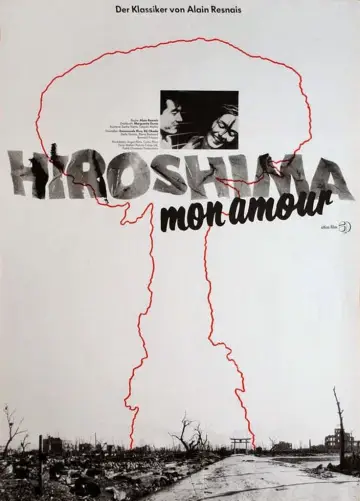 Plakat do filmu "Hiroszima, moja miłość" #188045
