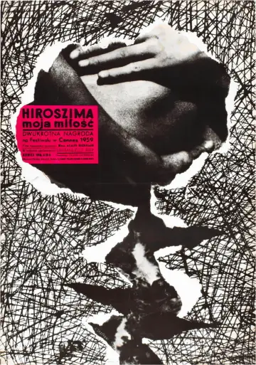 Plakat do filmu "Hiroszima, moja miłość" #754657