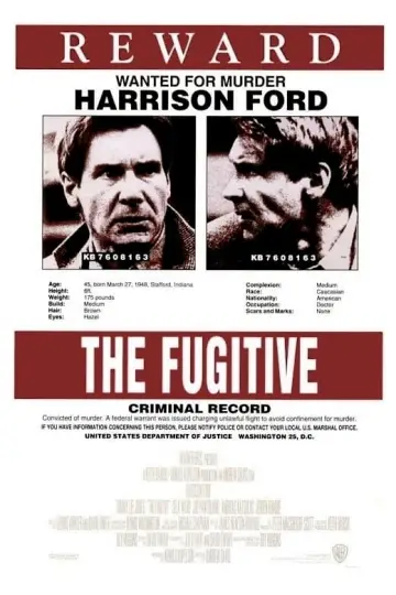 Plakat do filmu "Ścigany" #70089