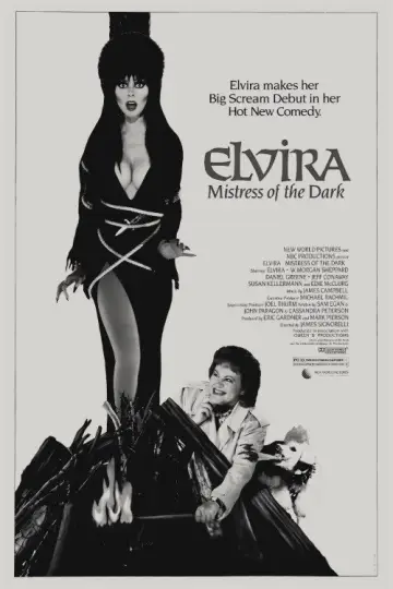 Plakat do filmu "Elvira, władczyni ciemności" #1184194