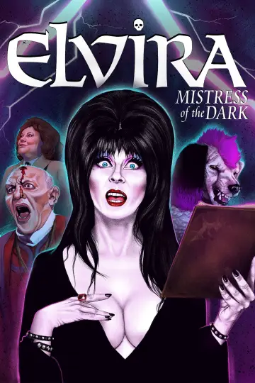 Plakat do filmu "Elvira, władczyni ciemności" #129958