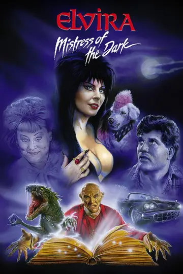 Plakat do filmu "Elvira, władczyni ciemności" #129961