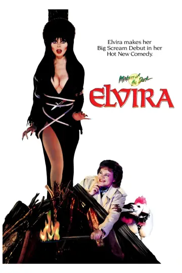 Plakat do filmu "Elvira, władczyni ciemności" #129967