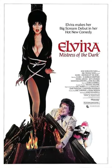 Plakat do filmu "Elvira, władczyni ciemności" #129970