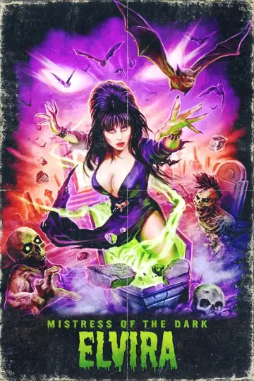 Plakat do filmu "Elvira, władczyni ciemności" #278299