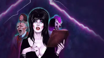 Zasłona do filmu "Elvira, władczyni ciemności" #808388