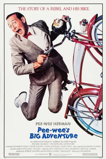 Plakat do filmu "Wielka przygoda Pee Wee Hermana" #130840