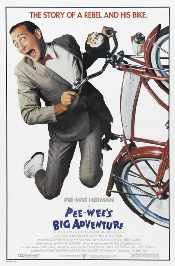 Plakat do filmu "Wielka przygoda Pee Wee Hermana" #130844
