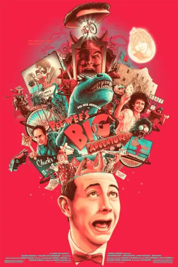 Plakat do filmu "Wielka przygoda Pee Wee Hermana" #284919