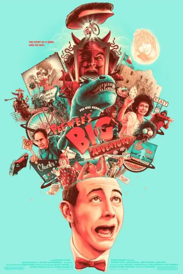 Plakat do filmu "Wielka przygoda Pee Wee Hermana" #284920