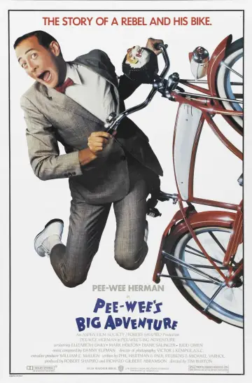 Plakat do filmu "Wielka przygoda Pee Wee Hermana" #491380