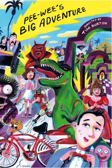 Plakat do filmu "Wielka przygoda Pee Wee Hermana" #904563