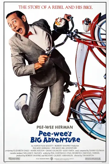 Plakat do filmu "Wielka przygoda Pee Wee Hermana" #904565
