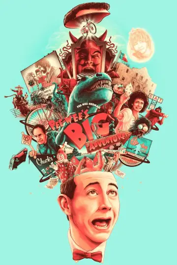 Plakat do filmu "Wielka przygoda Pee Wee Hermana" #904570