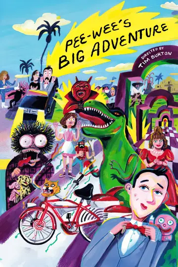 Plakat do filmu "Wielka przygoda Pee Wee Hermana" #904574
