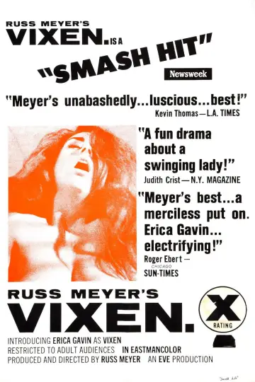 Plakat do filmu "Vixen!" #596354