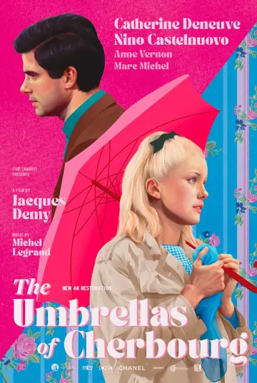 Plakat do filmu "Parasolki z Cherbourga" #893982