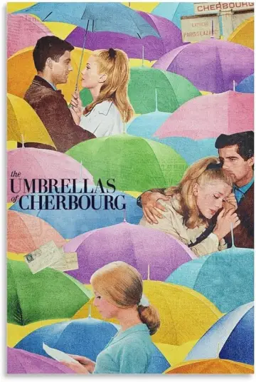 Plakat do filmu "Parasolki z Cherbourga" #893984