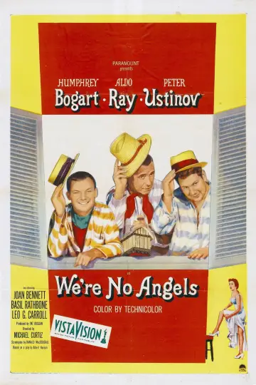 Plakat do filmu "Nie jesteśmy aniołami" #1095057