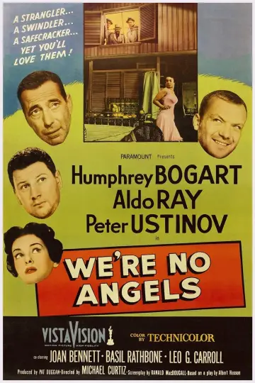 Plakat do filmu "Nie jesteśmy aniołami" #1095061