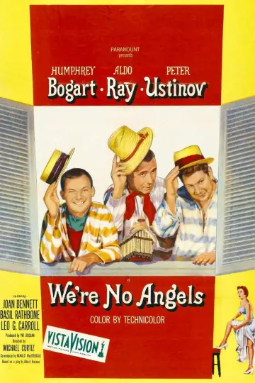 Plakat do filmu "Nie jesteśmy aniołami" #1095062