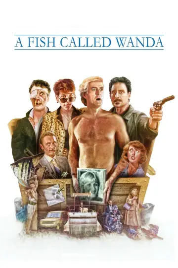 Plakat do filmu "Rybka zwana Wandą" #232624