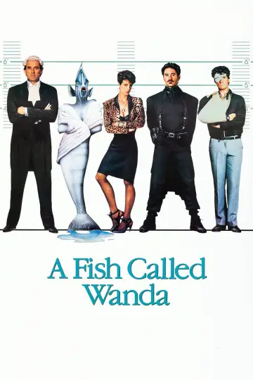 Plakat do filmu "Rybka zwana Wandą" #807963
