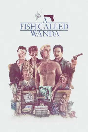 Plakat do filmu "Rybka zwana Wandą" #807965
