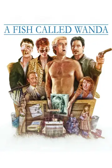Plakat do filmu "Rybka zwana Wandą" #98187