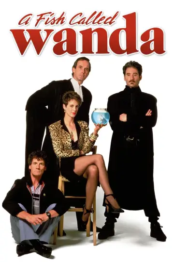 Plakat do filmu "Rybka zwana Wandą" #98191