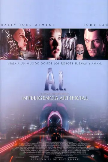 Plakat do filmu "A.I. Sztuczna inteligencja" #64200
