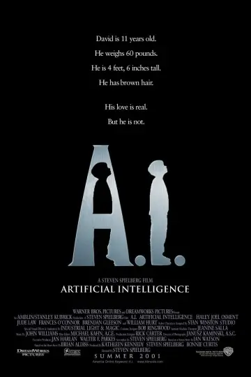 Plakat do filmu "A.I. Sztuczna inteligencja" #929731