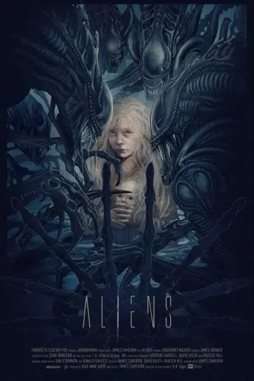 Plakat do filmu "Obcy - decydujące starcie" #1215541