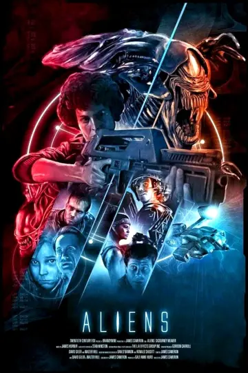 Plakat do filmu "Obcy - decydujące starcie" #181892