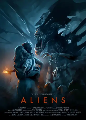 Plakat do filmu "Obcy - decydujące starcie" #20614