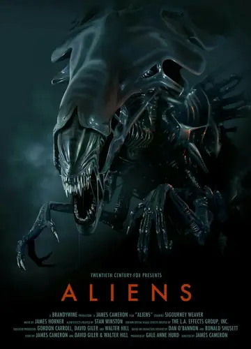 Plakat do filmu "Obcy - decydujące starcie" #20619