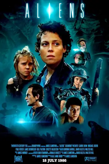 Plakat do filmu "Obcy - decydujące starcie" #20644