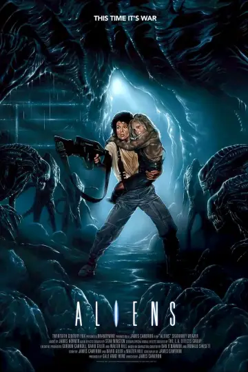 Plakat do filmu "Obcy - decydujące starcie" #20645