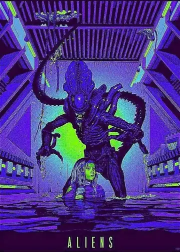 Plakat do filmu "Obcy - decydujące starcie" #20674