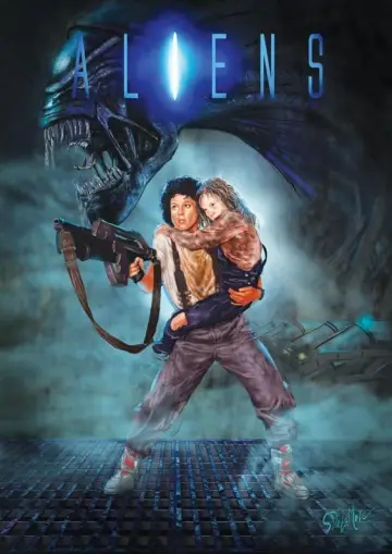 Plakat do filmu "Obcy - decydujące starcie" #20675