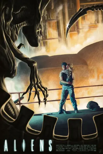 Plakat do filmu "Obcy - decydujące starcie" #20682