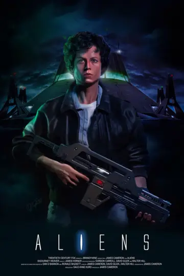Plakat do filmu "Obcy - decydujące starcie" #20683
