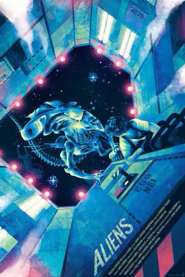 Plakat do filmu "Obcy - decydujące starcie" #20687