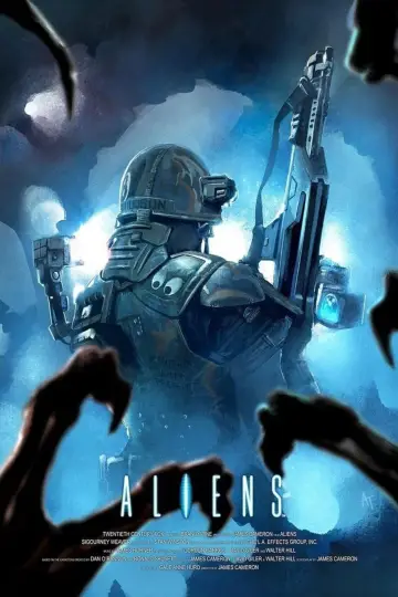 Plakat do filmu "Obcy - decydujące starcie" #20692