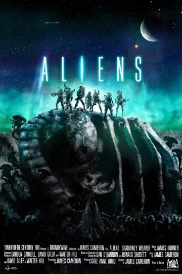 Plakat do filmu "Obcy - decydujące starcie" #20697