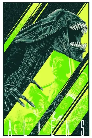 Plakat do filmu "Obcy - decydujące starcie" #20714