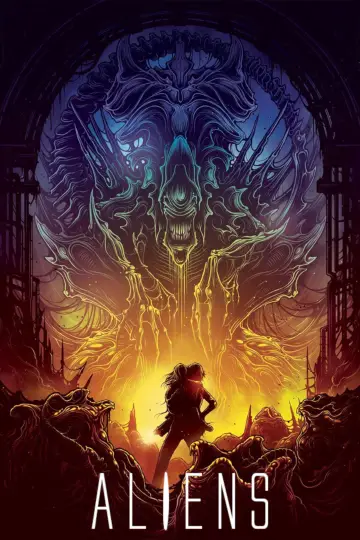 Plakat do filmu "Obcy - decydujące starcie" #571500