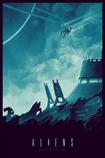 Plakat do filmu "Obcy - decydujące starcie" #571558