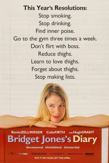 Plakat do filmu "Dziennik Bridget Jones" #792888