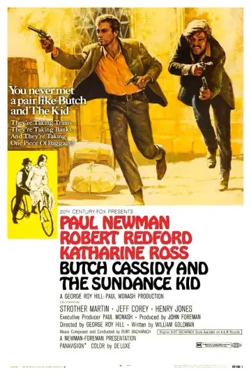 Plakat do filmu "Butch Cassidy i Sundance Kid" #375532